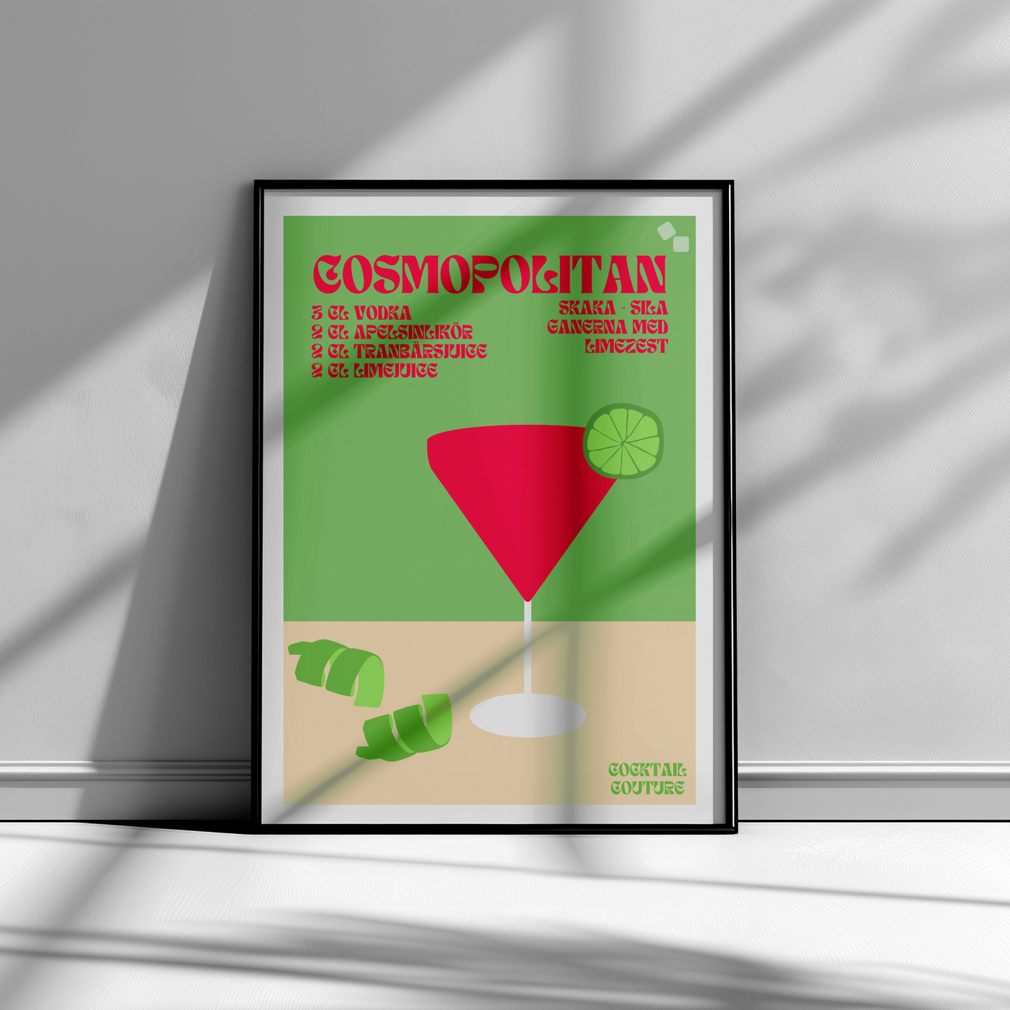 COSMOPOLITAN POSTER - Cocktail Couture