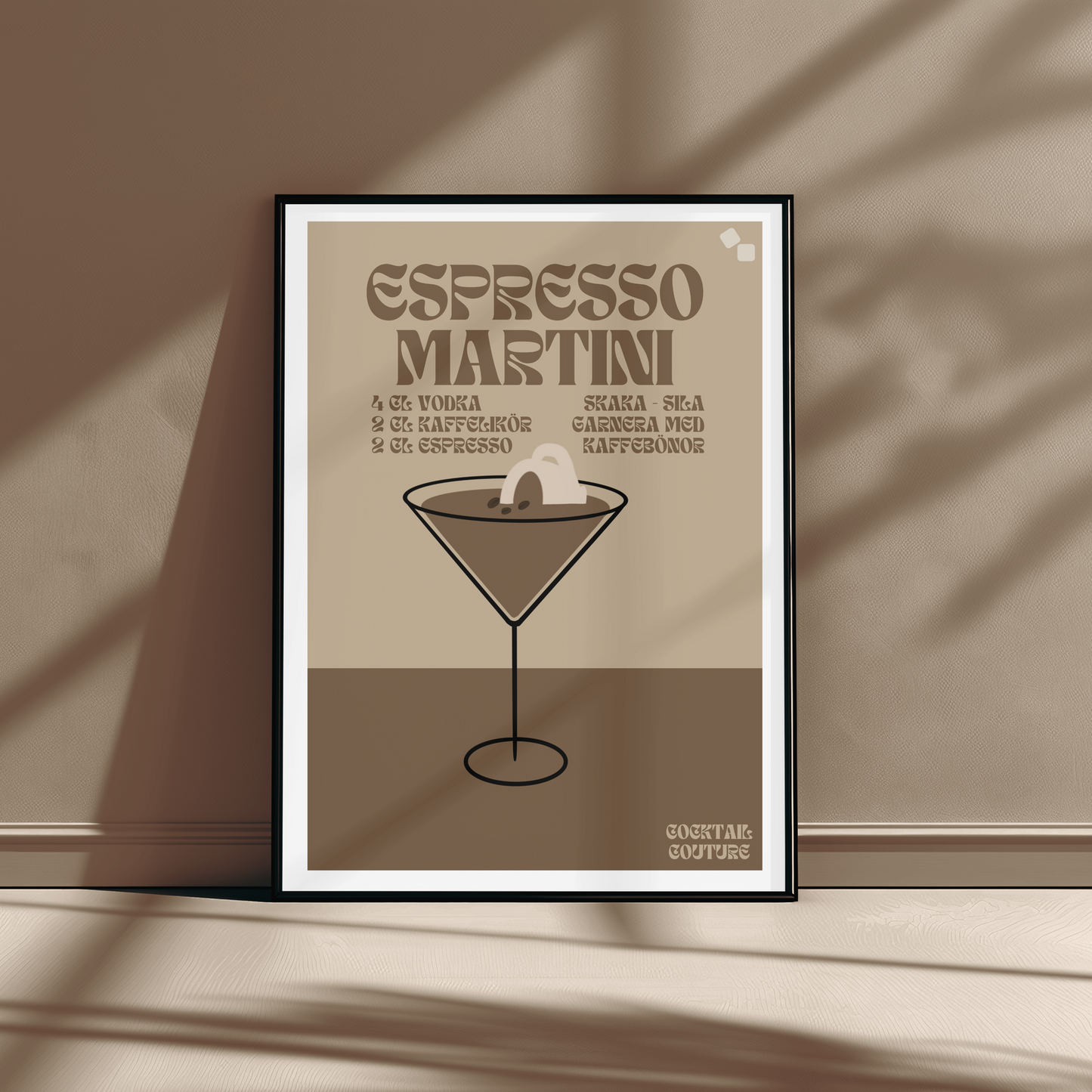 ESPRESSO MARTINI POSTER - Cocktail Couture