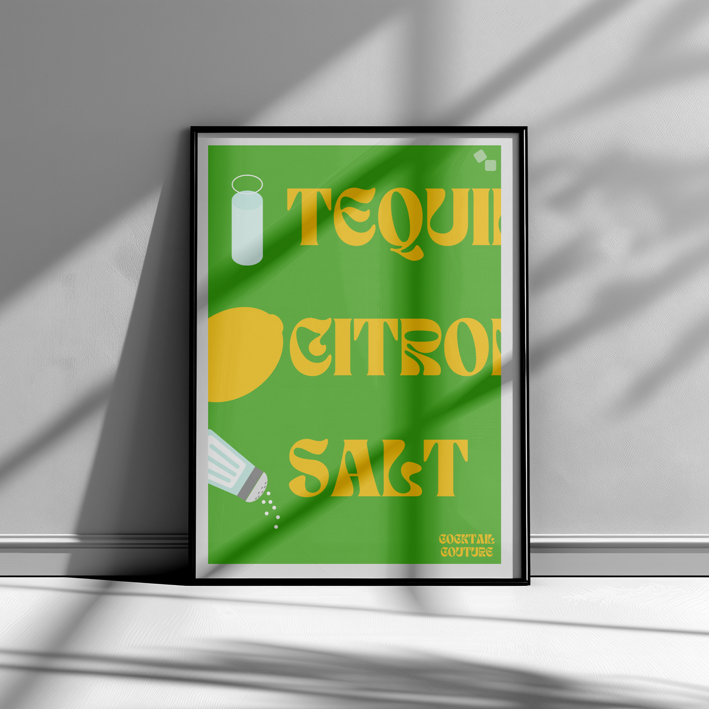 TEQUILA POSTER - Cocktail Couture