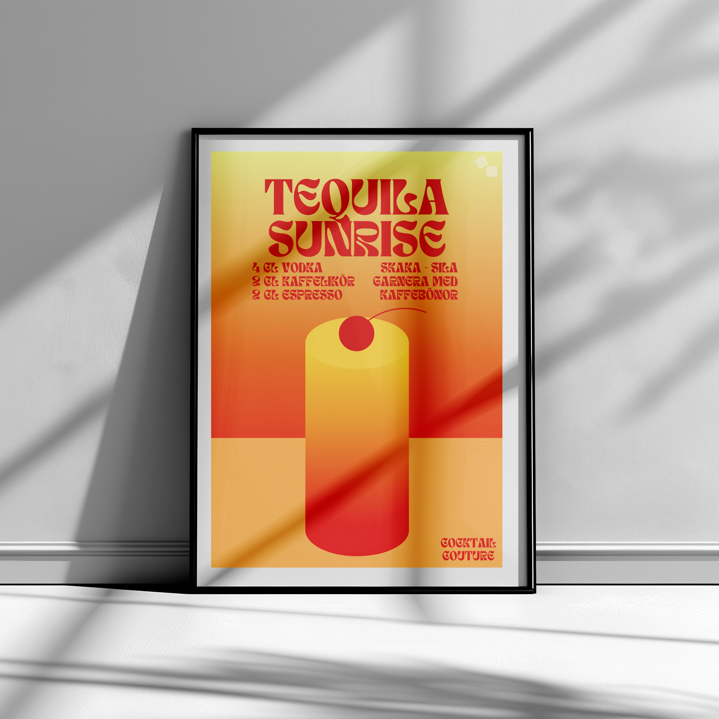 TEQUILA SUNRISE POSTER